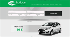 Desktop Screenshot of holidayautomobile.com